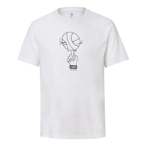 Converse Basketball Graphic T-Shirt 'White' 10019942-102