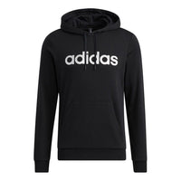 Men's adidas neo Ce Logo Hdy Logo Printing Sports Black H14187