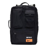 Nike Utility elite Bkpk-Fa22 Gfx Athleisure Casual Sports Student schoolbag Backpack Unisex Black DQ5226-010