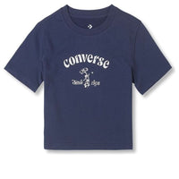 (WMNS) Converse Skateboard Tee 'Navy' 10026166-A02