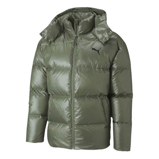 PUMA Volume Down Jacket 'Green Black' 585408-64