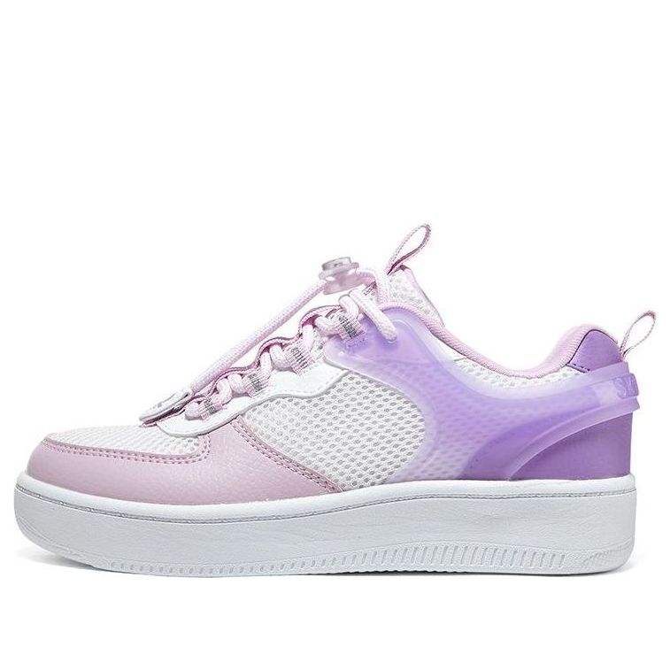 (GS) Skechers Skateboard Shoes 'White Pink Purple' 310142L-WLV