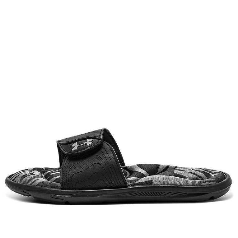 (WMNS) Under Armour Ignite VI Graphic FB Sandals Black 3023767-001