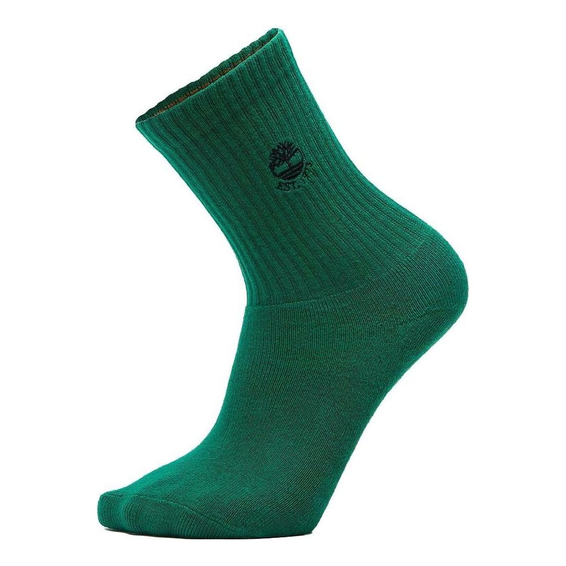 Timberland Logo Quarter Socks 'Green' A2PYG-H31