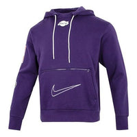 Nike Athletic Hooded Long Sleeves Hoodie Men's Purple DR2420-535