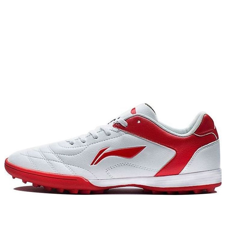 Li-Ning Training Soccer Shoes TF 'White Red' ASTQ011-1