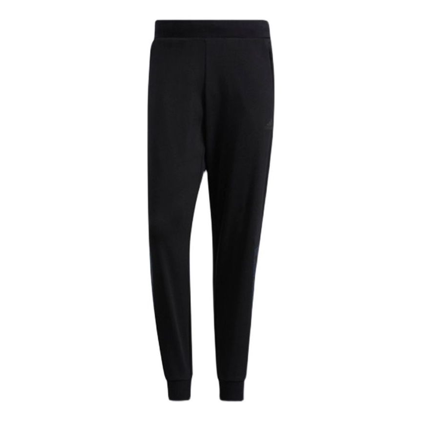 Men's adidas Pants Alphabet Pattern Sports Pants/Trousers/Joggers Black HE2911