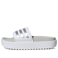 (WMNS) adidas Adilette Platform Slide 'White Zero Metallic' IE9703
