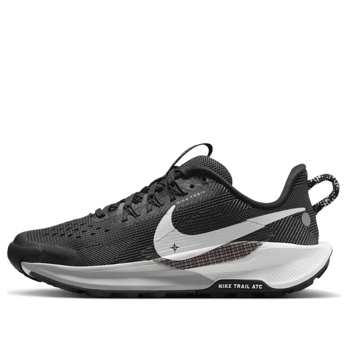 (GS) Nike React Pegasus Trail 5 'Black Anthracite Wolf Grey White' FV5638-003