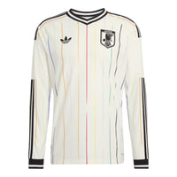 adidas Japan 26 Away Authentic Long Sleeve Jersey Asia Sizing 'Off White Black' JZ9698