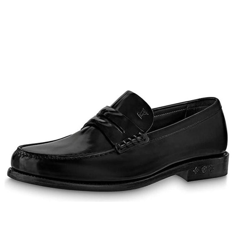 LOUIS VUITTON Louis Loafers 'Patent Black' 1AAMWL