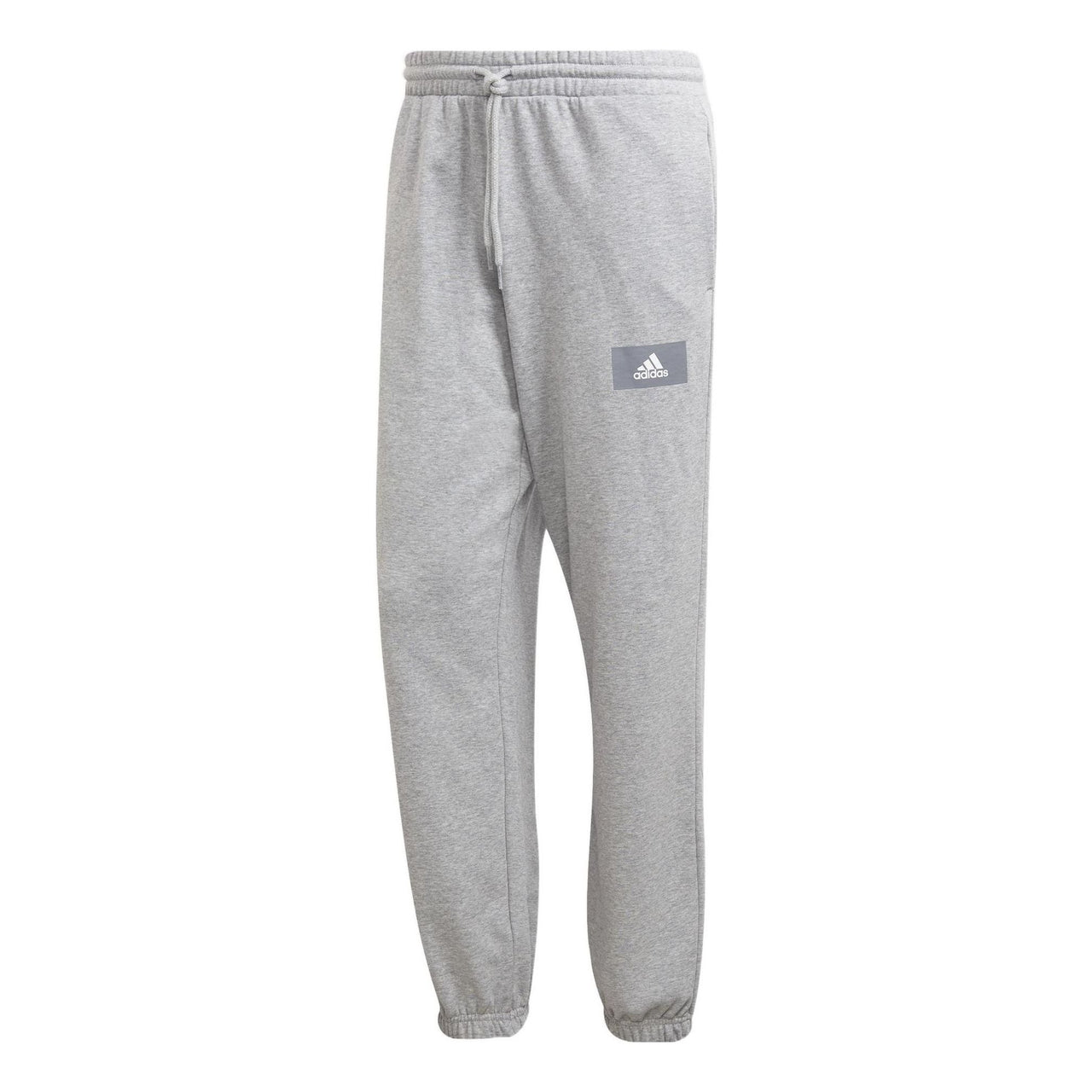 Men's adidas Fv Pt Solid Color Bundle Feet Casual Sports Pants/Trousers/Joggers Autumn Medium Hemp Grey HE4341