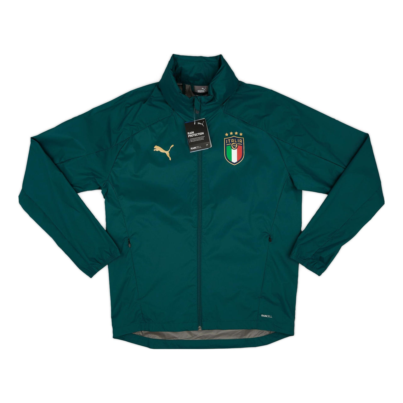 PUMA 2019-21 Italy Stadium Jacket 'Green' 757829-03
