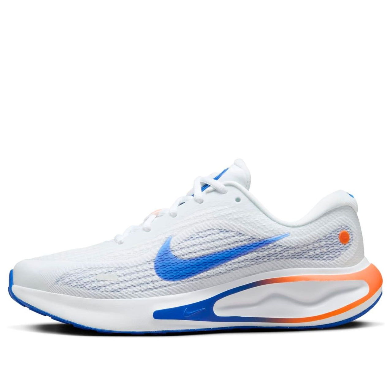 (WMNS) Nike Journey Run 'White Racer Blue Orange' HQ4218-100