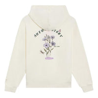 (WMNS) Li-Ning Floral Graphic Hoodie 'Beige' AWDS920-1