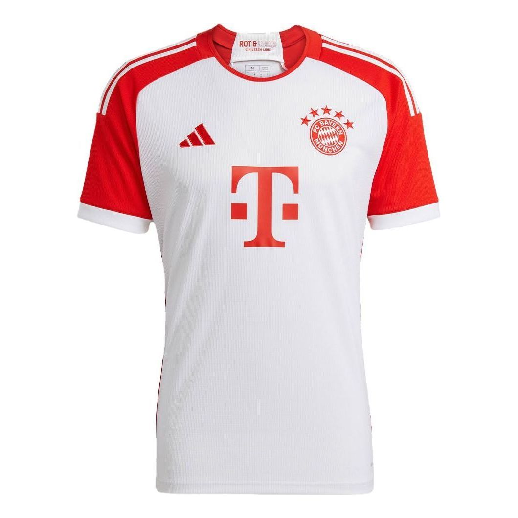 adidas FC Bayern 23/24 Home Jersey 'White Red' IJ7442