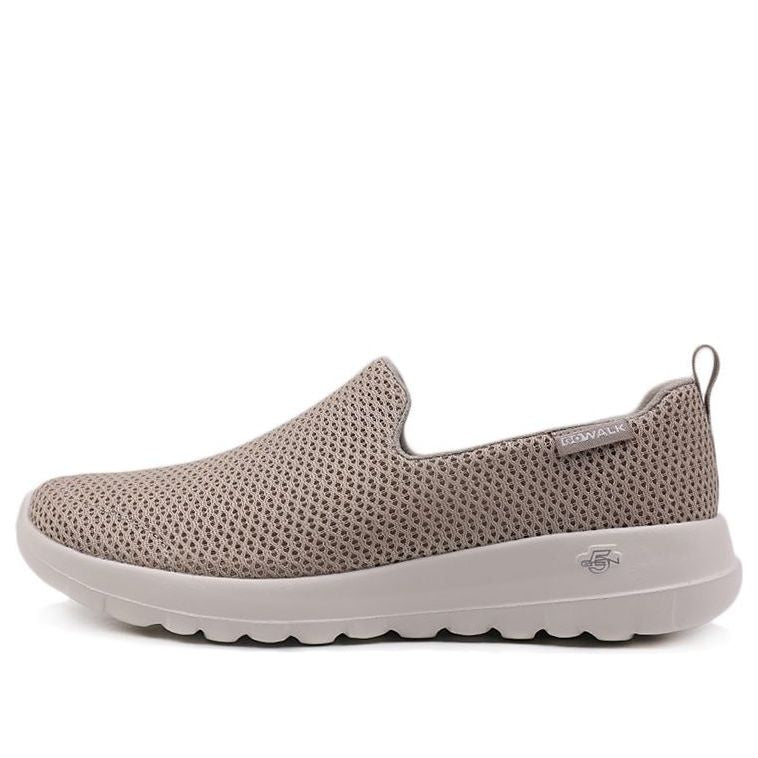 (WMNS) Skechers Go Walk Joy Low-Top Slip-Ons Grey/Brown 15600-TPE