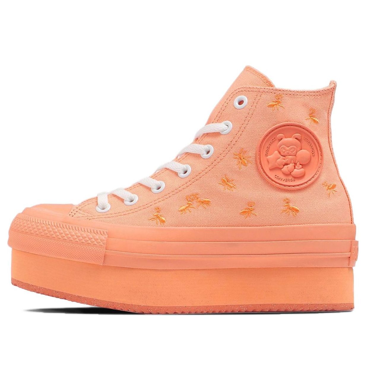(WMNS) Converse Chuck Taylor All Star x Ancco Chunkyline Hi 'Pastel Orange' 31308090