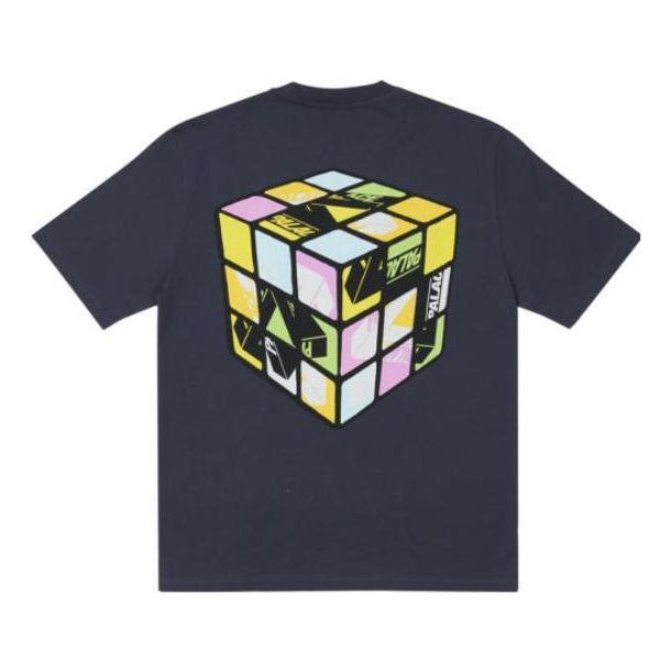 Palace SS22 Dont Be Square T-Shirt 'Navy' P22TS418