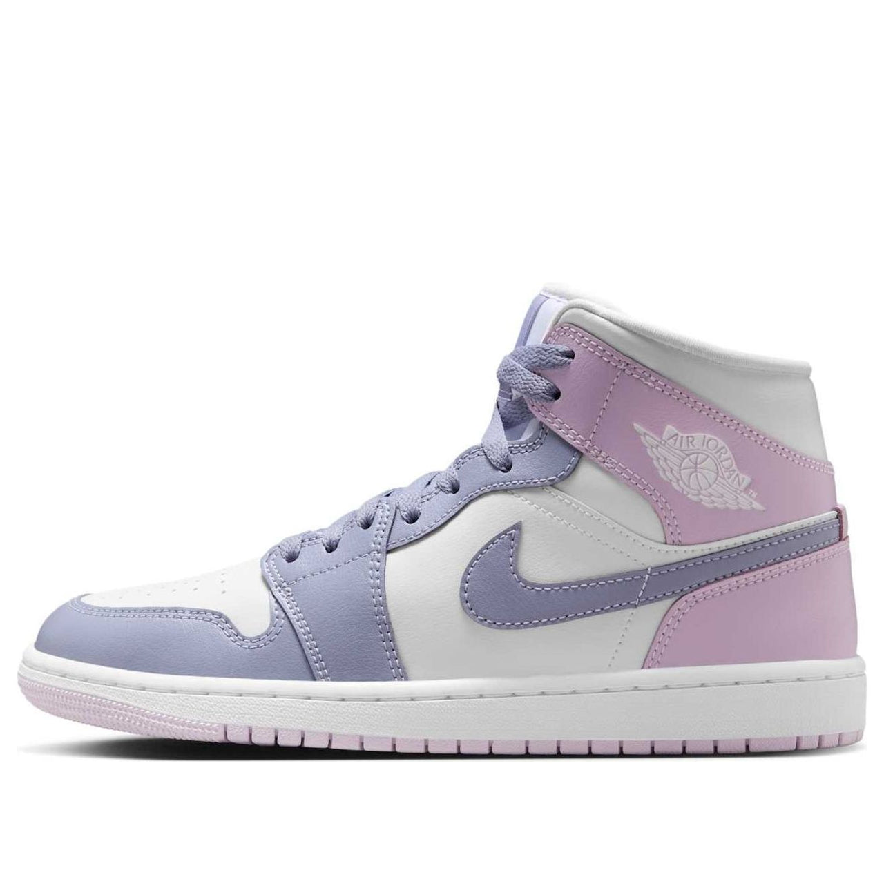 (WMNS) Air Jordan 1 Mid 'Indigo Haze Doll White' BQ6472-510