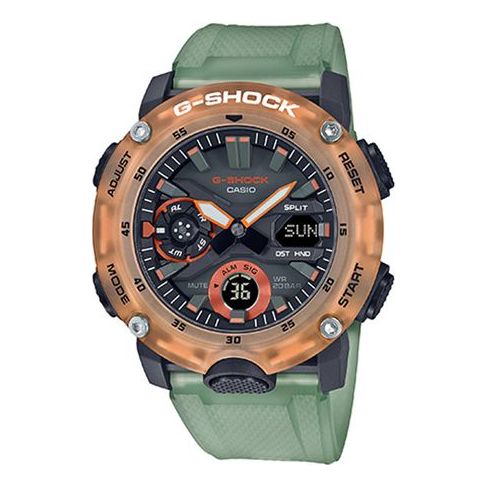 CASIO G-Shock Analog-Digital 'Green' GA-2000HC-3A
