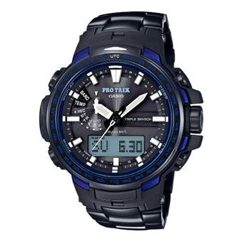 Casio Analog-Digital Watch 'Black Navy Blue' PRW-6100YT-1BPR
