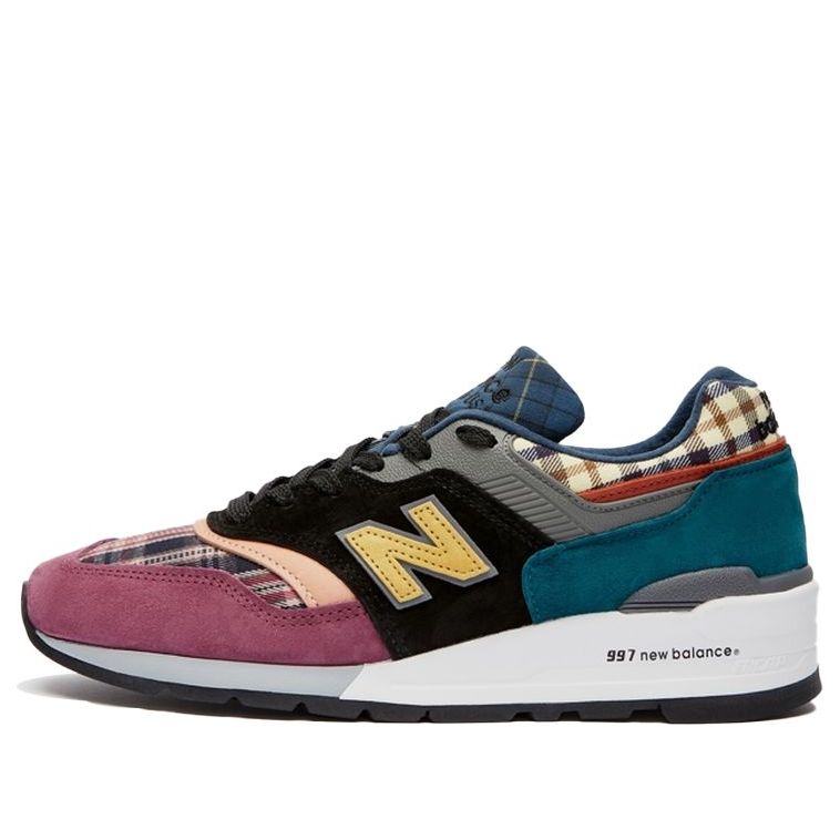 New Balance 997 Made In USA 'Plaid Pack - Burgundy' M997DJ