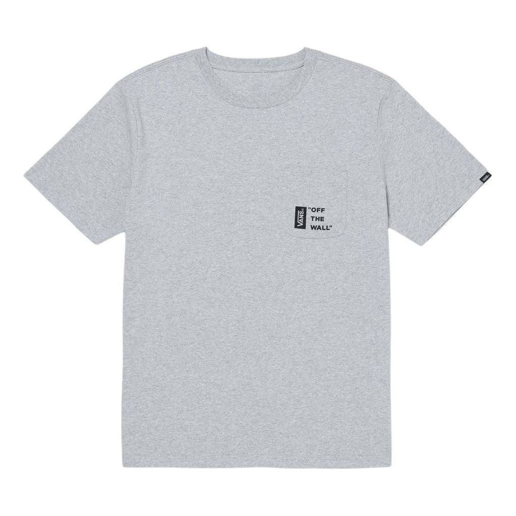 Vans Overstimulated Collage Graphic T-Shirt 'Grey' VN000GQ6HTG