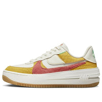 (WMNS) Nike Air Force 1 PLT.AF.ORM LV8 'Yellow Ochre Magic Ember' DX3209-133