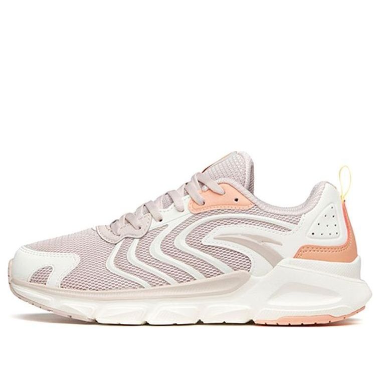 (WMNS) ANTA Running Series Low 'Grey White Pink' 122115590-2