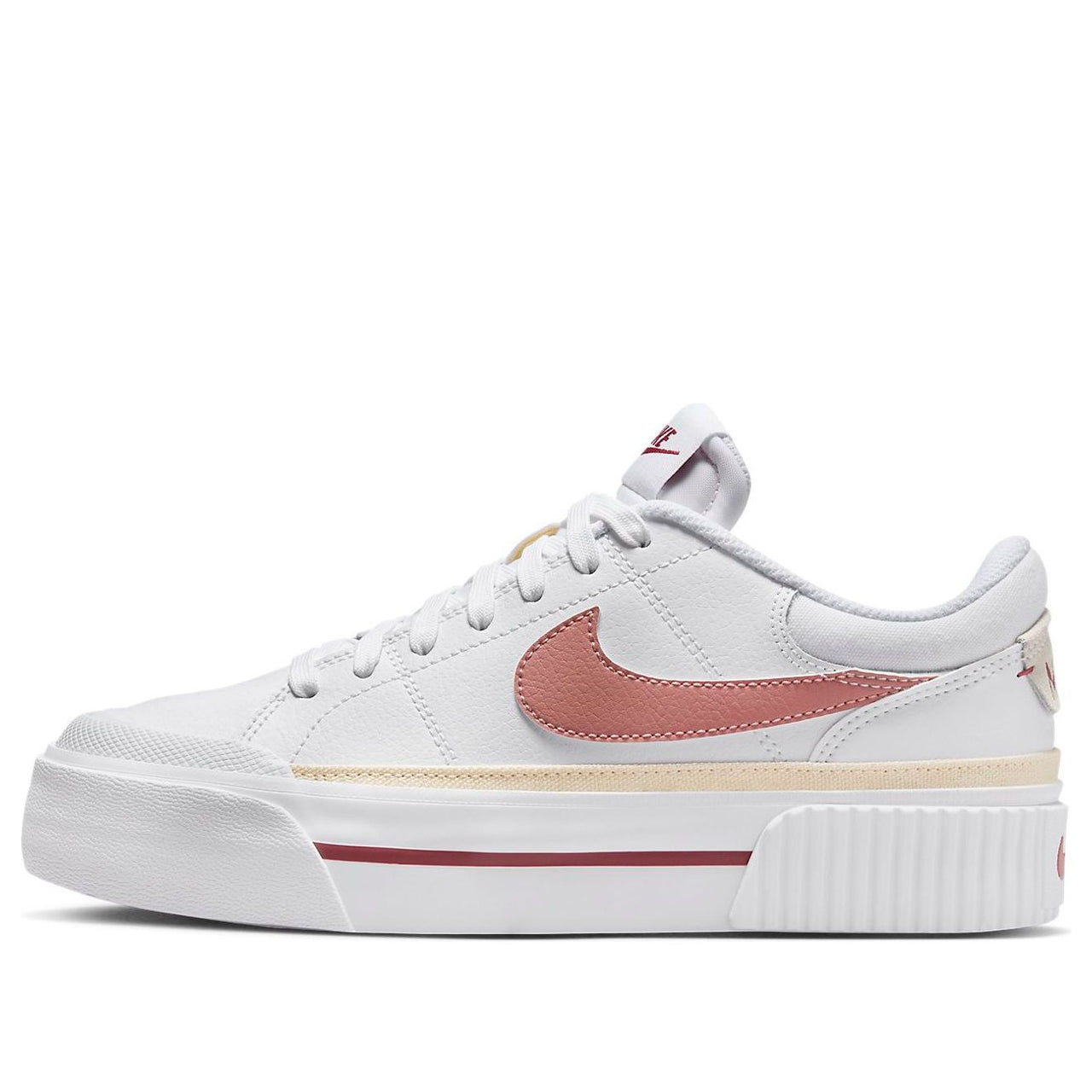 (WMNS) Nike Court Legacy Lift 'White Guava Ice' FQ8782-100