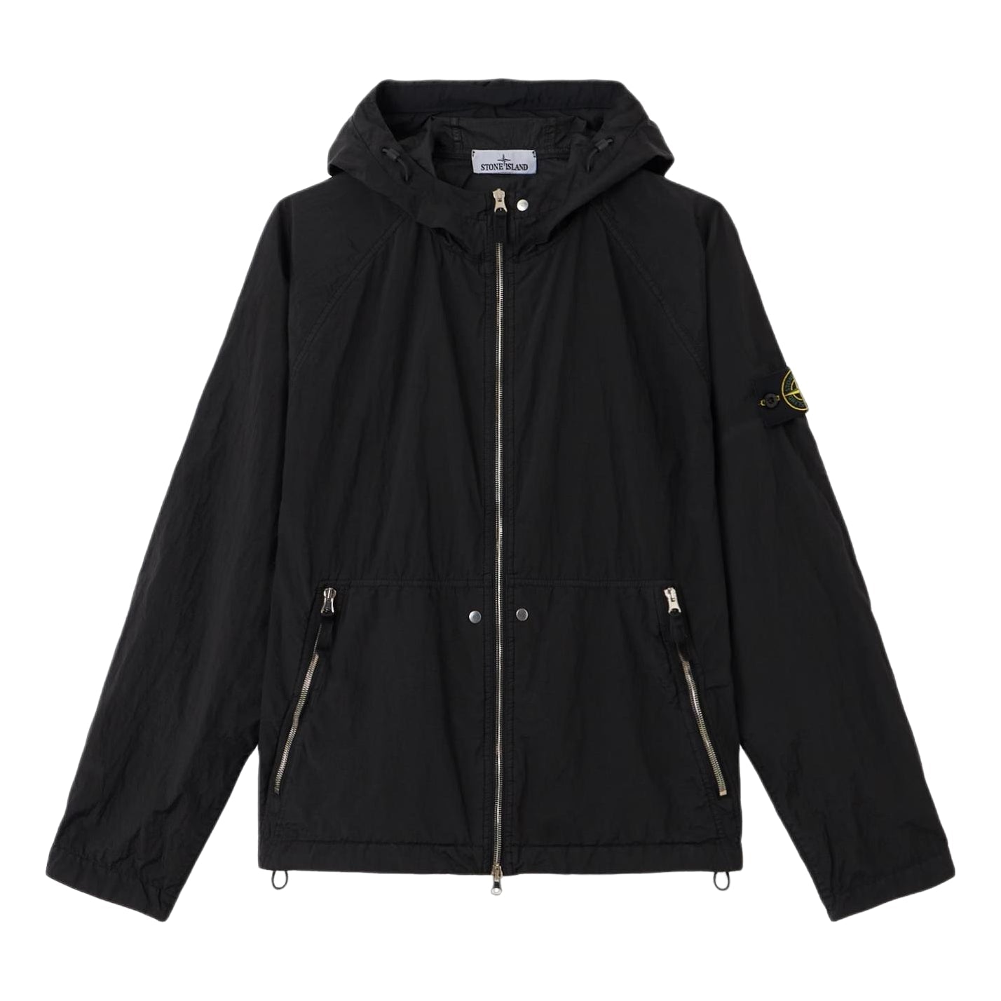 STONE ISLAND 4100119 Nylon Metal ECONYL Hooded Jacket 'Black' L1S154100119S0020V0029