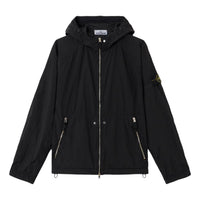 STONE ISLAND 4100119 Nylon Metal ECONYL Hooded Jacket 'Black' L1S154100119S0020V0029