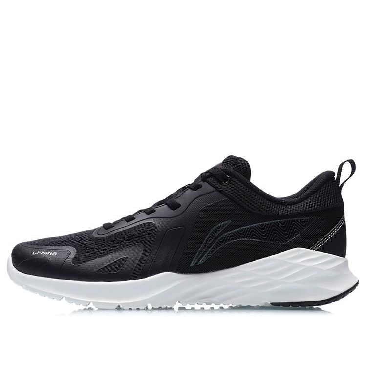 Li-Ning Running Shoes 'Black White' ARHR061-2