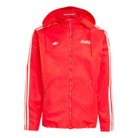 adidas x Coca Cola Nylon Parka Asia Sizing 'Vivid Red' KY2105