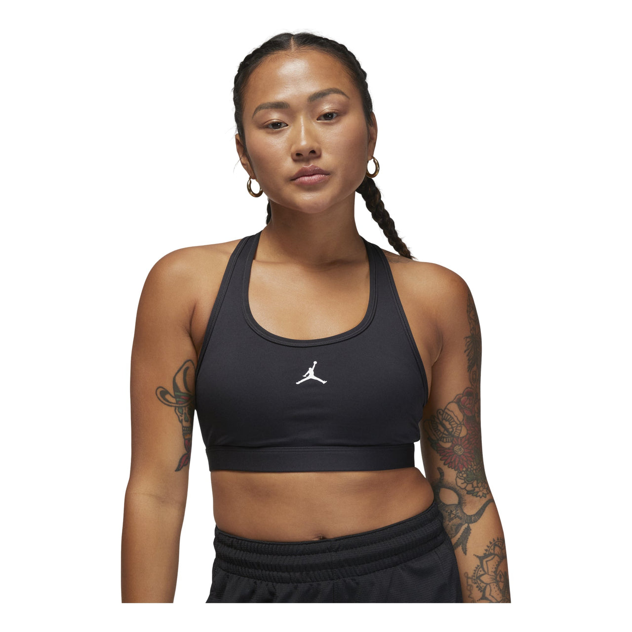 (WMNS) Air Jordan Sport Medium-Support Padded Jumpman Bra 'Black' FB6873-010