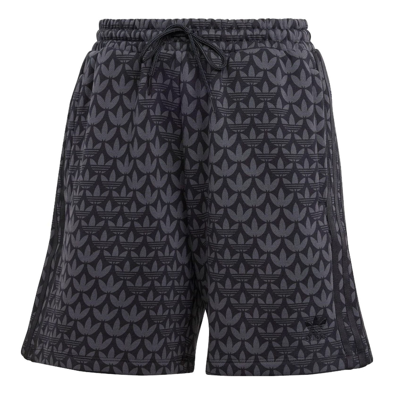 (WMNS) adidas originals Trefoil Monogram Shorts 'Black' II3189