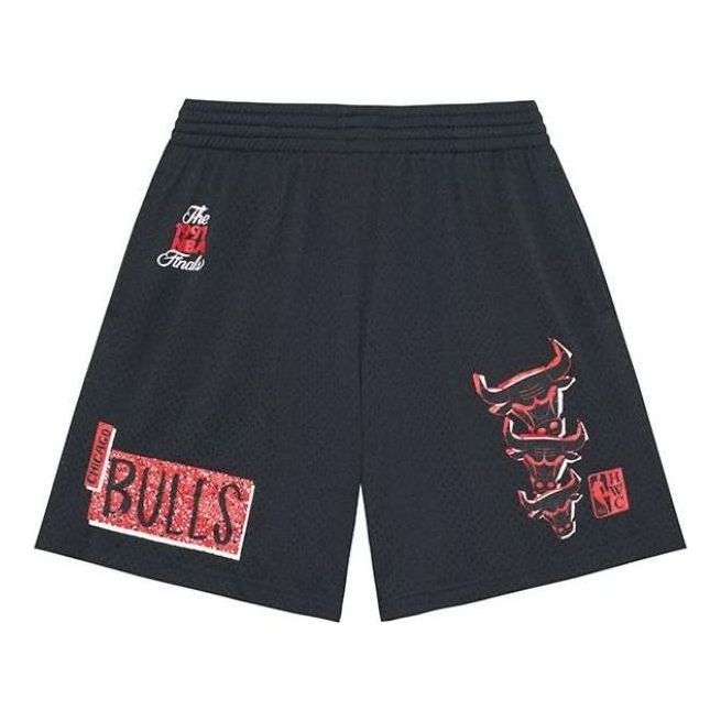 Mitchell & Ness Born And Bred Chicago Bulls Negro Shorts 'Black' BMMSSH22104-CBUBLCK