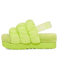 (WMNS) UGG Schrunchita 'Neon Green' 1140192-PCHR