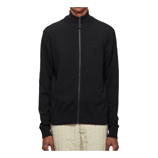 Men's A-COLD-WALL* Zipper Cardigan Black ACWMK002WHL-BLK