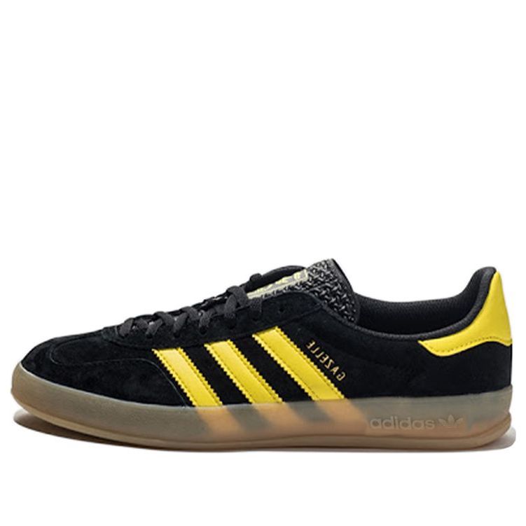 adidas Gazelle Indoor 'Black Yellow' F35169