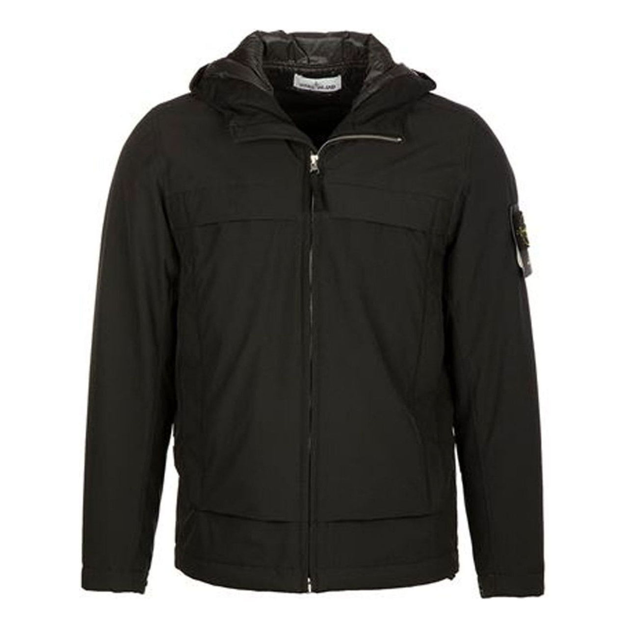 STONE ISLAND Panelled Hoody Jacket 'Black' 751541427-V0029