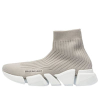 Balenciaga Speed 2.0 Trainers 'Rib-Knit Light Grey' 654020W2D811391