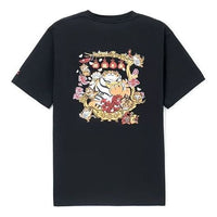 Li-Ning Rijindoujin Cartoon Graphic T-shirt 'Black' AHSS053-3