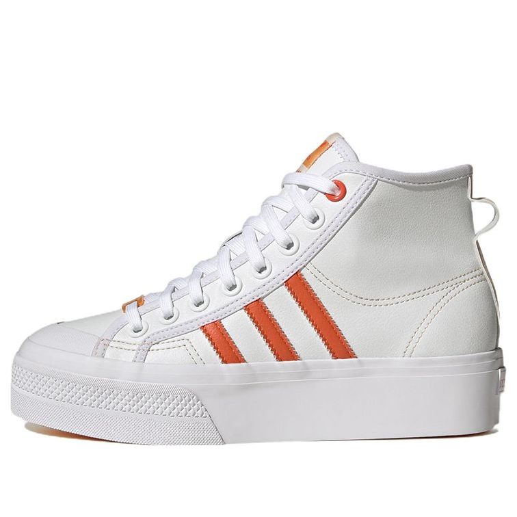 (WMNS) adidas Nizza Platform Mid Vegan 'White' GY1897