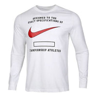 Nike Sportswear Causual Sports Long Sleeve Male White CW0528-100