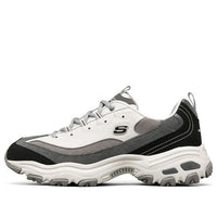 Skechers D'Lites 1.0 Low-Top Running Shoes Black/Grey 237153-BKGY