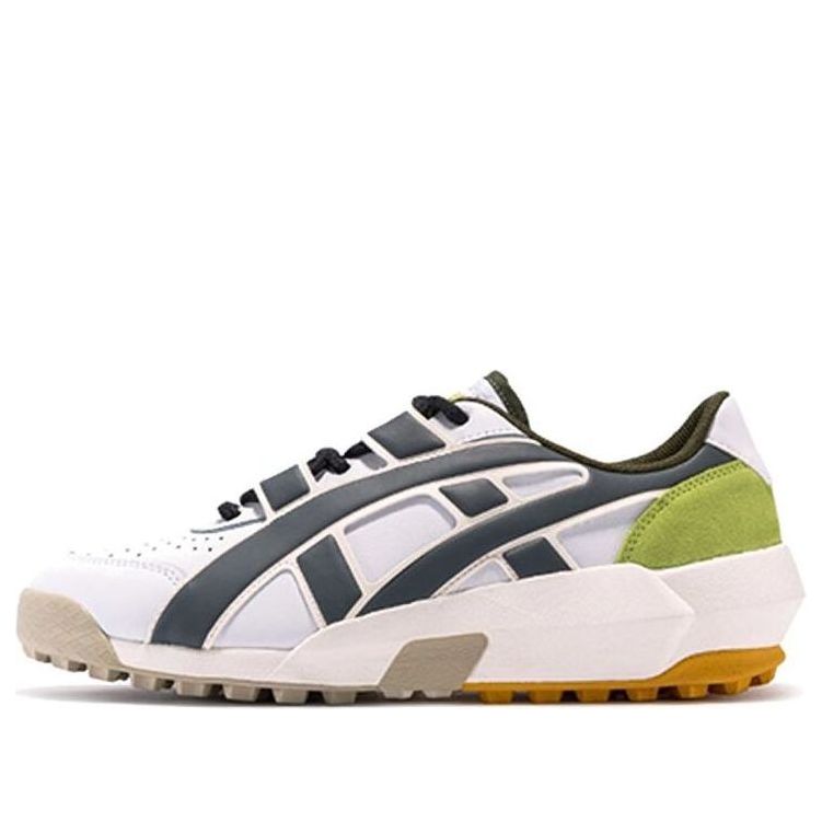 Onitsuka Tiger Big Logo Trainer 'White Grey Green' 1183B766-100