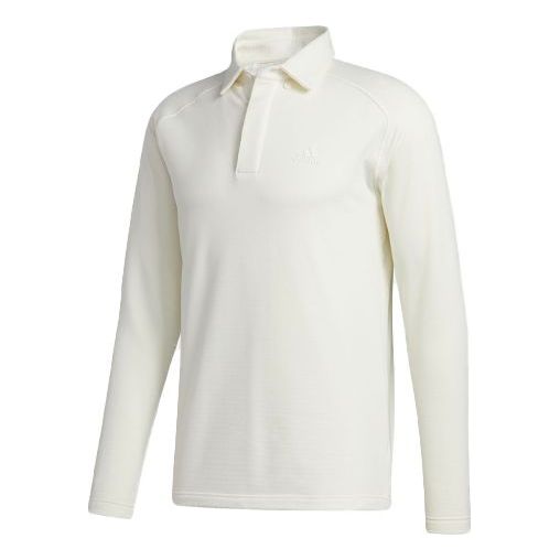 adidas Golf Sports Fleece Long Sleeves polo White FS6849