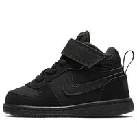 (TD) Nike Court Borough Mid 'Triple Black' 870027-001